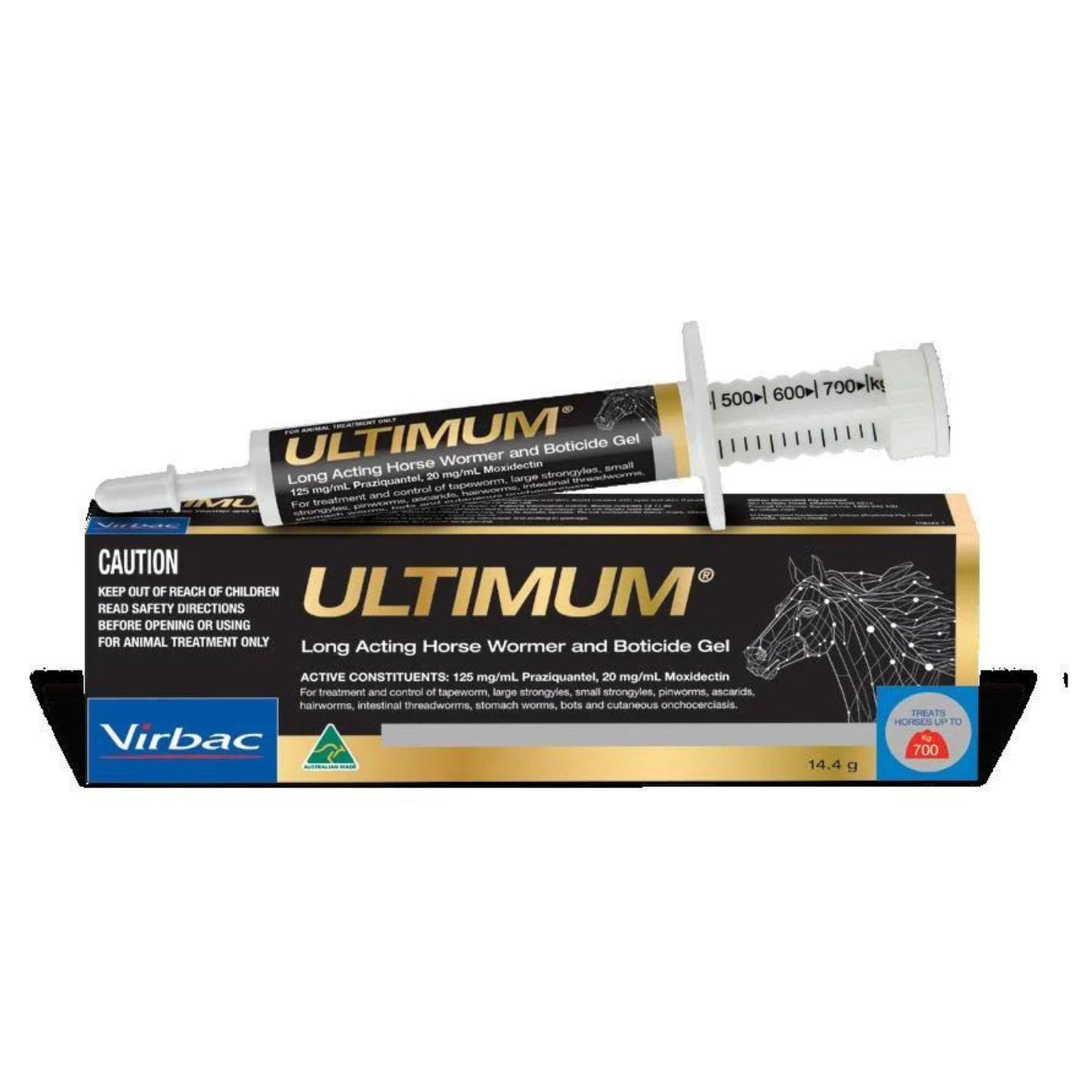 Virbac Ultimum Long Acting Wormer Boticide Gel