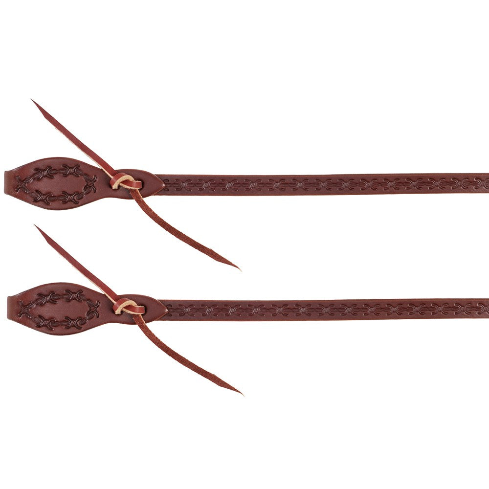 Weaver Barbed Wire Collection Split Reins