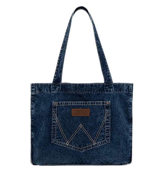 Denim Pocket Tote Bag - EQ Saddlery