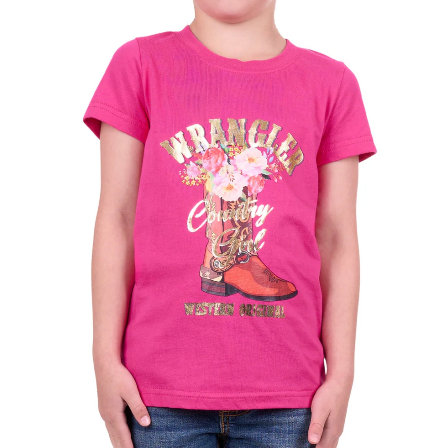 Wrangler Girls Penny Short Sleeve Tee