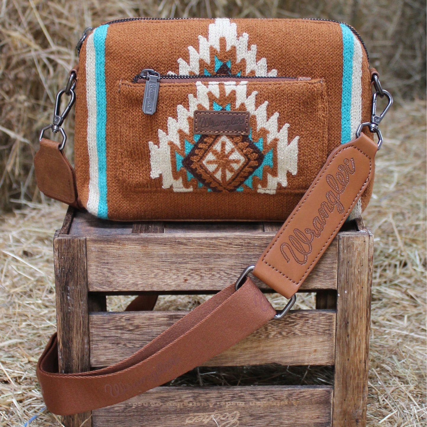 Wrangler Maya Aztec Crossbody Bag - EQ Saddlery