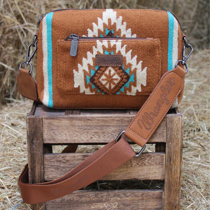 Wrangler Maya Aztec Crossbody Bag - EQ Saddlery