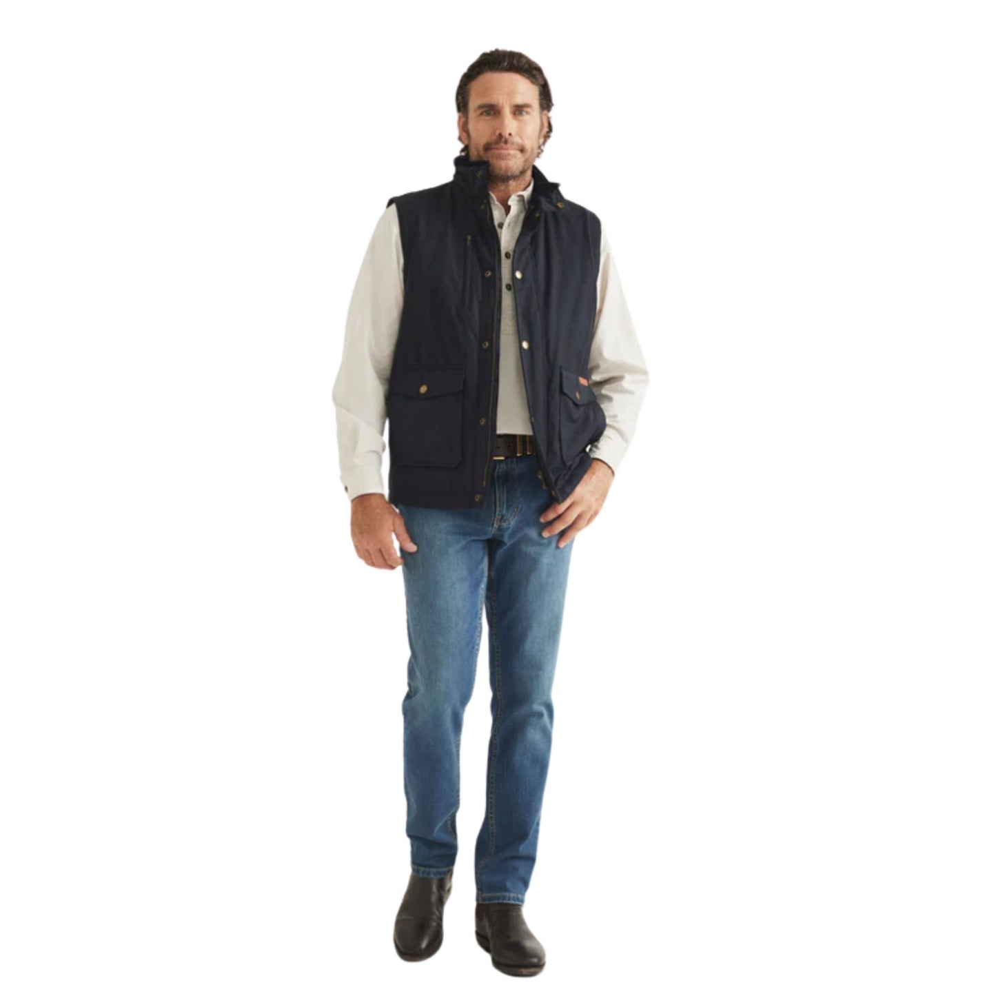 RB Sellars Mens Wangaratta Vest - EQ Saddlery