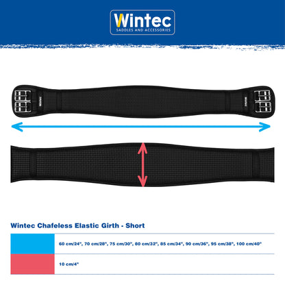 Wintec Chafeless Dressage Elastic Girth - EQ Saddlery