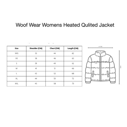 Woof Wear Womens Heated Qulited Jacket