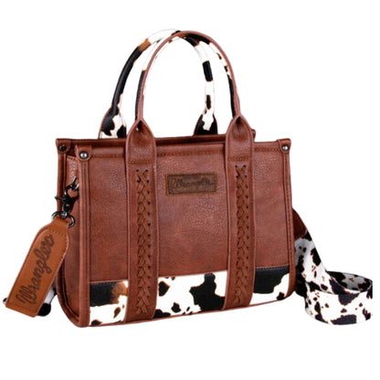 Wrangler Cow Print Crossbody Bag