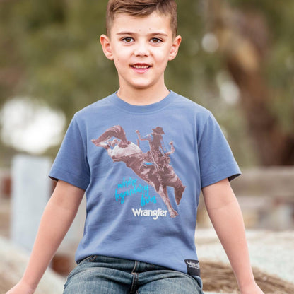 Wrangler Boys Michael Short Sleeve Tee