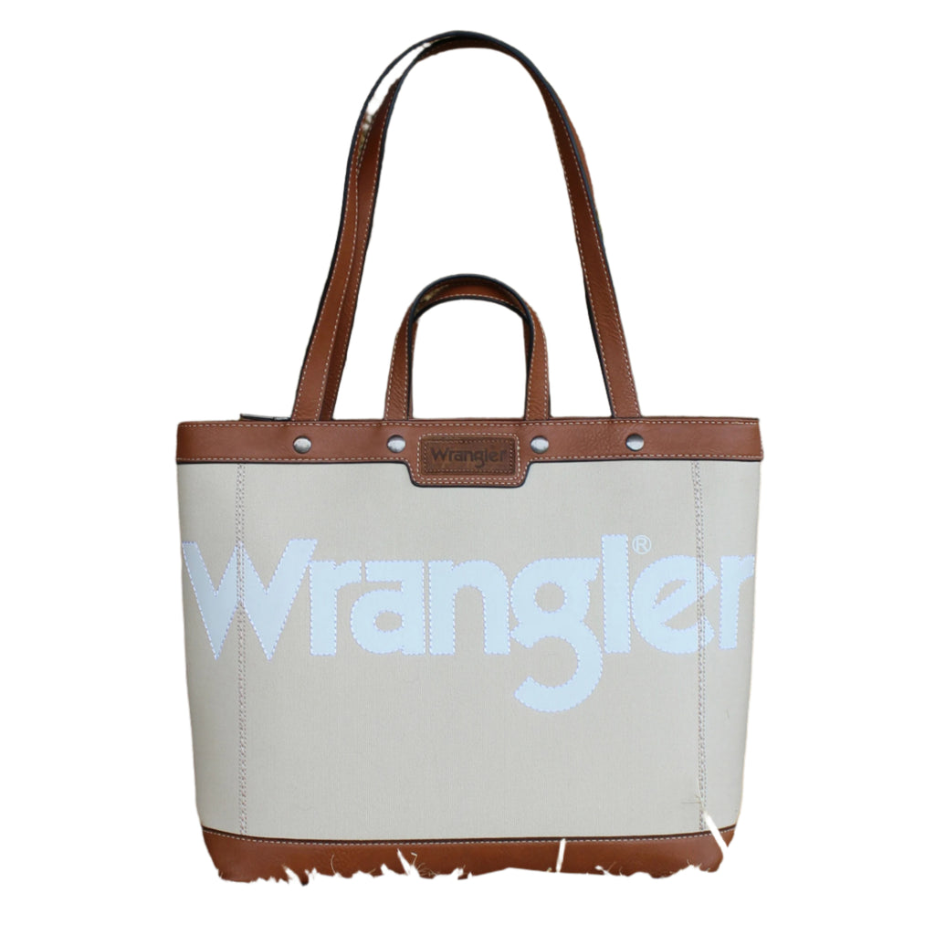 Wrangler Canvas Iconic Logo Tote - EQ Saddlery
