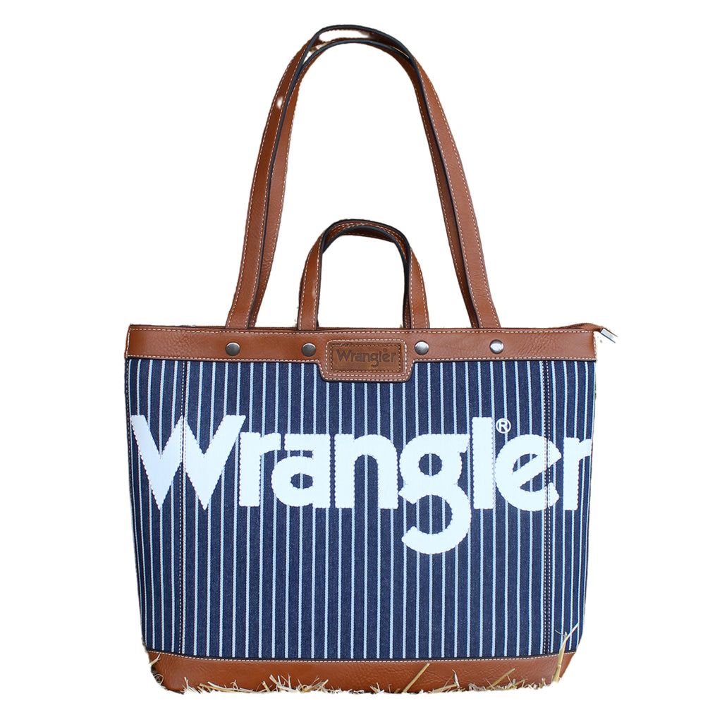 Wrangler Canvas Iconic Logo Tote - EQ Saddlery