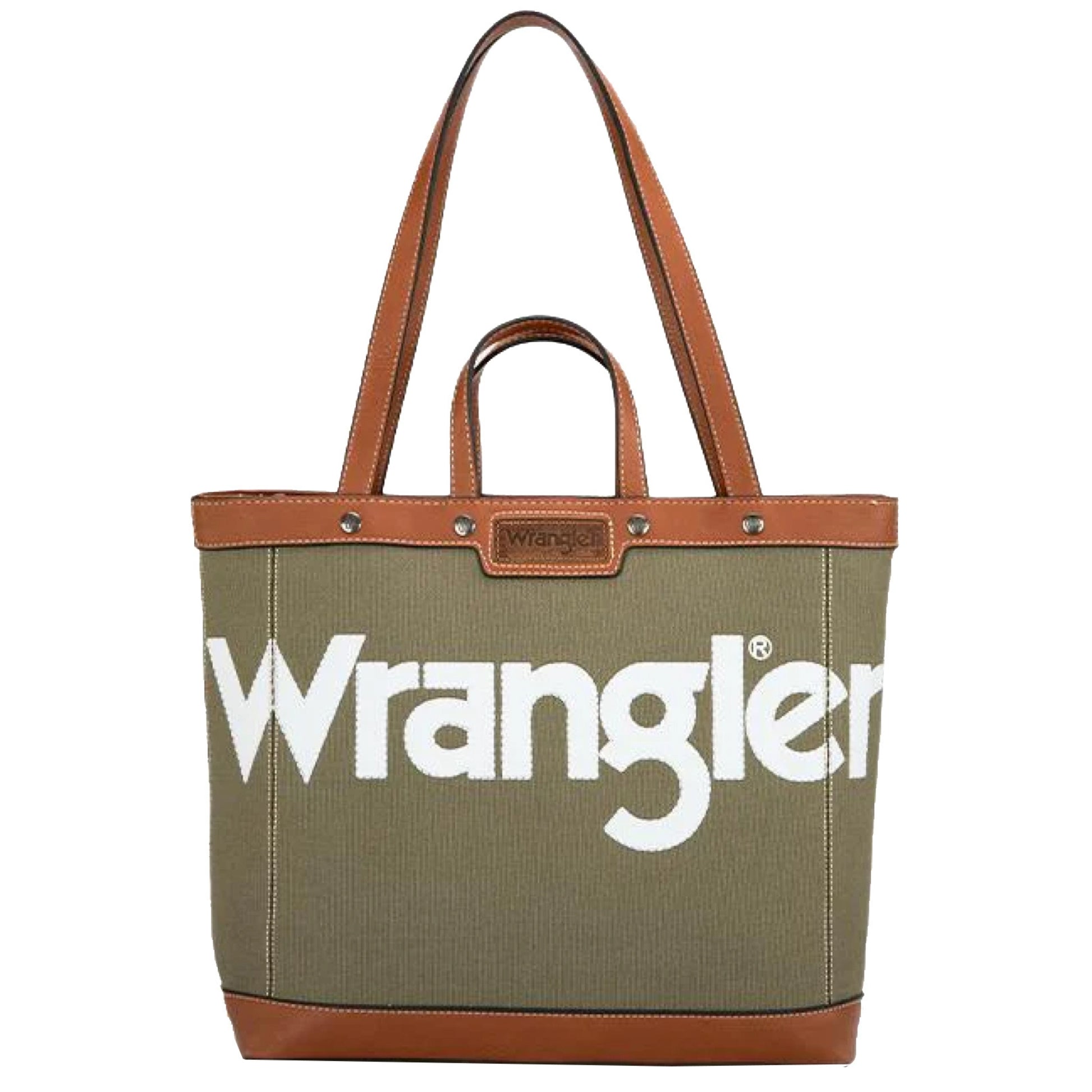 Wrangler Canvas Iconic Logo Tote - EQ Saddlery