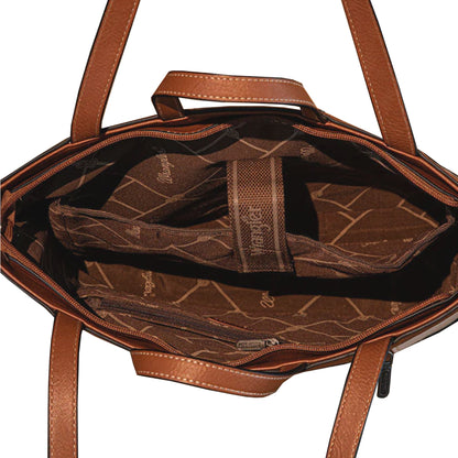 Wrangler Canvas Iconic Logo Tote - EQ Saddlery