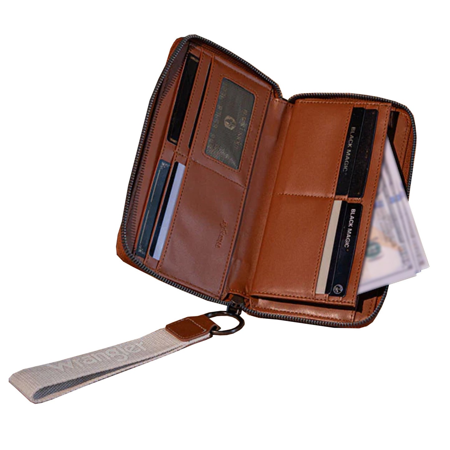 Wrangler Canvas Iconic Logo Wallet - EQ Saddlery