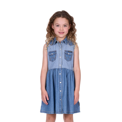 Wrangler Girls Joanna Sleeveless Dress - EQ Saddlery