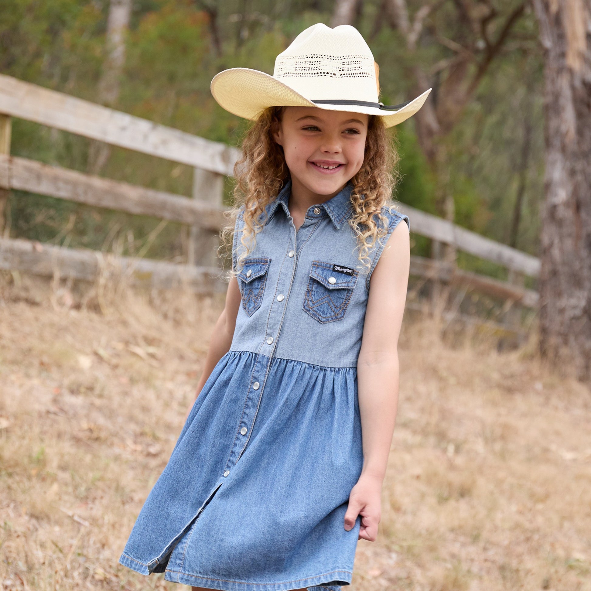 Wrangler Girls Joanna Sleeveless Dress – EQ Saddlery