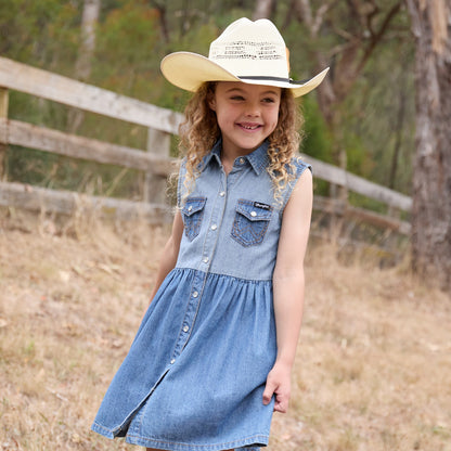 Wrangler Girls Joanna Sleeveless Dress - EQ Saddlery