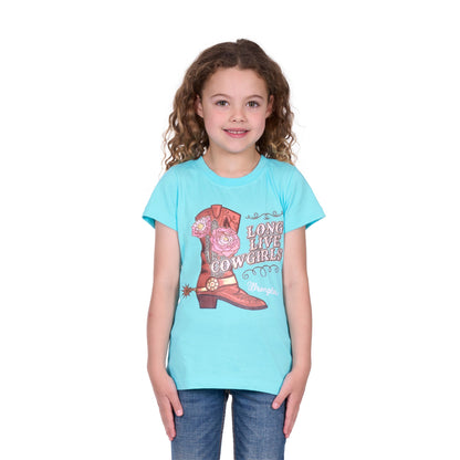 Wrangler Girls Kelly Short Sleeve Tee - EQ Saddlery
