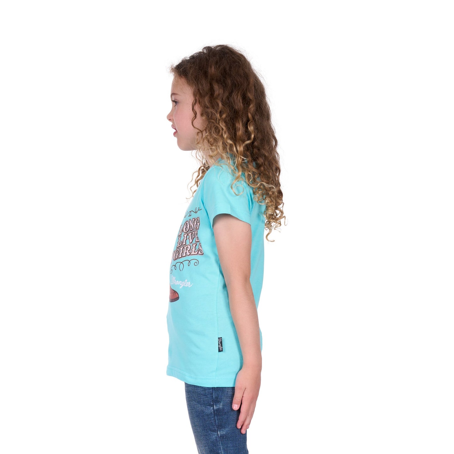 Wrangler Girls Kelly Short Sleeve Tee - EQ Saddlery