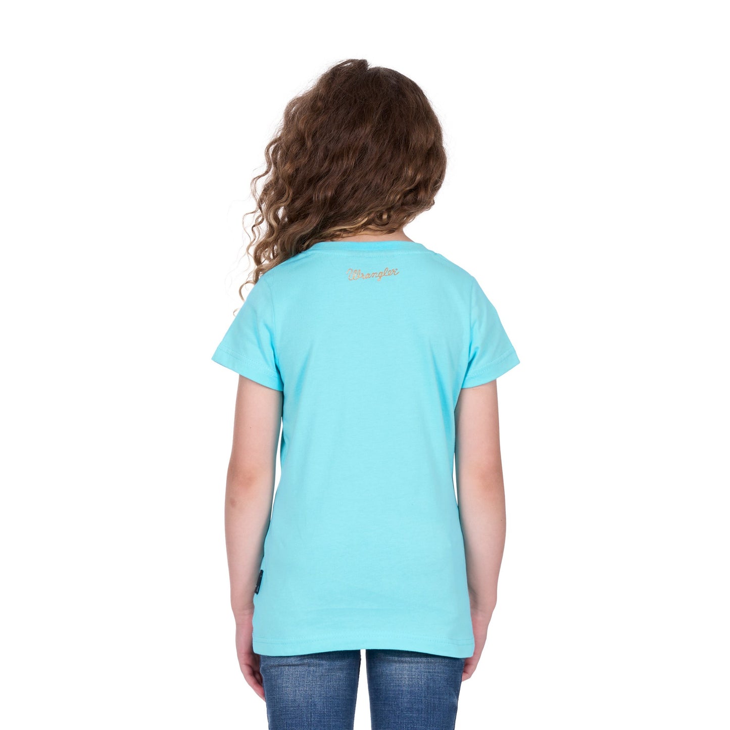 Wrangler Girls Kelly Short Sleeve Tee - EQ Saddlery