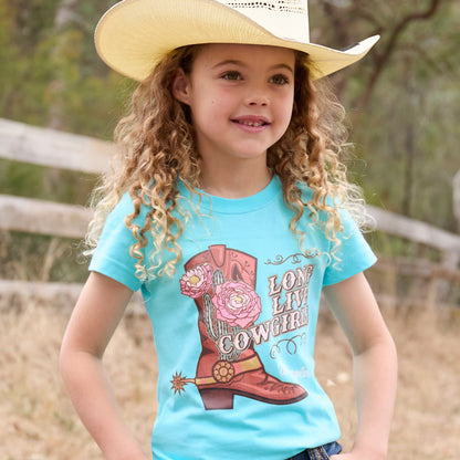 Wrangler Girls Kelly Short Sleeve Tee - EQ Saddlery