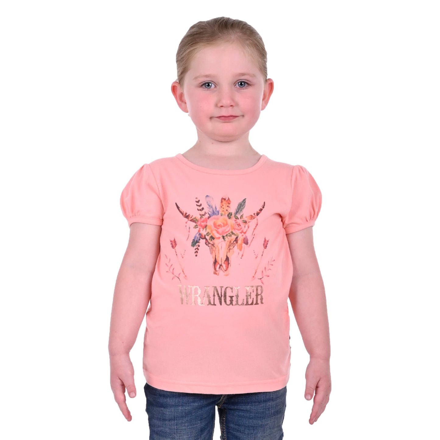 Wrangler Girls Paige Short Sleeve T-Shirt - EQ Saddlery
