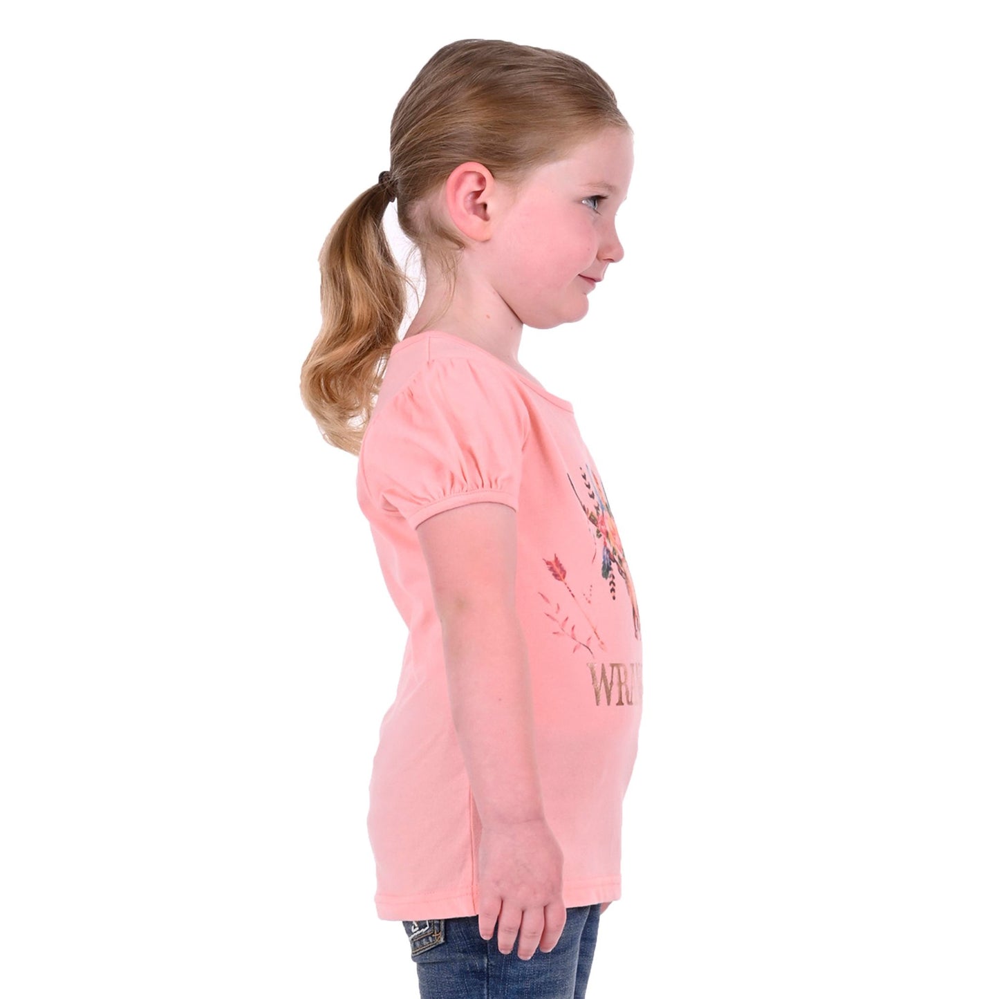 Wrangler Girls Paige Short Sleeve T-Shirt - EQ Saddlery