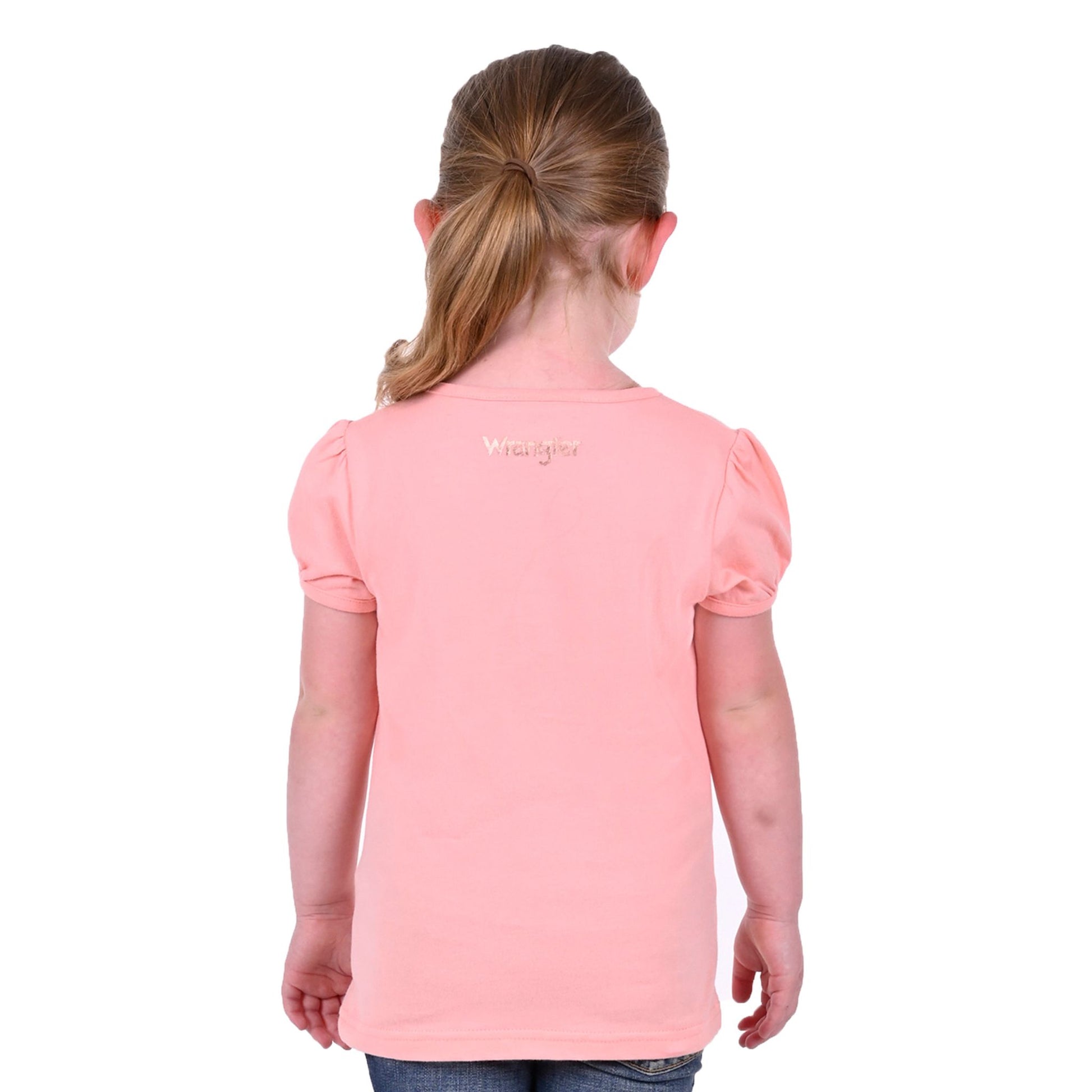 Wrangler Girls Paige Short Sleeve T-Shirt - EQ Saddlery