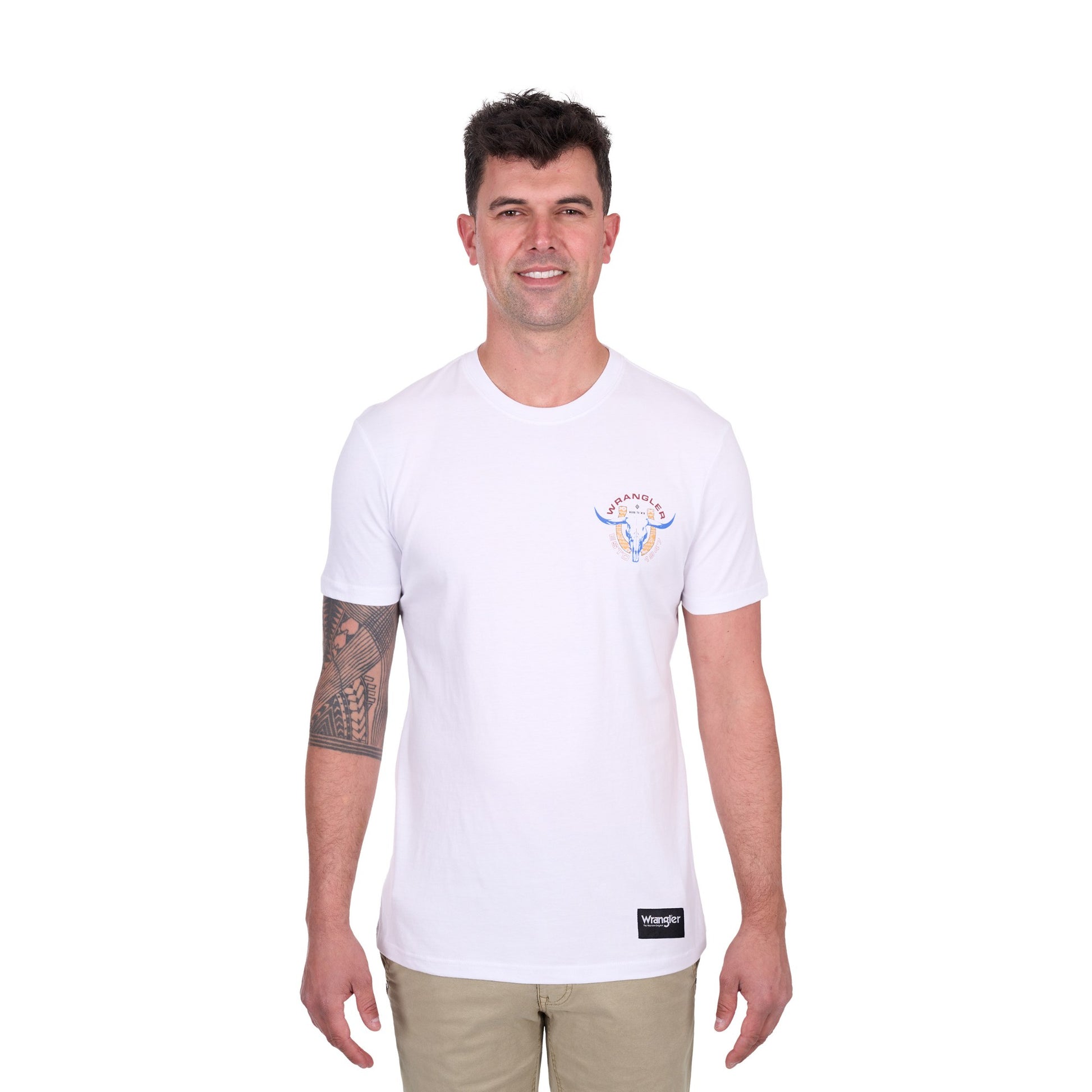 Wrangler Mens Henry Short Sleeve Tee - EQ Saddlery