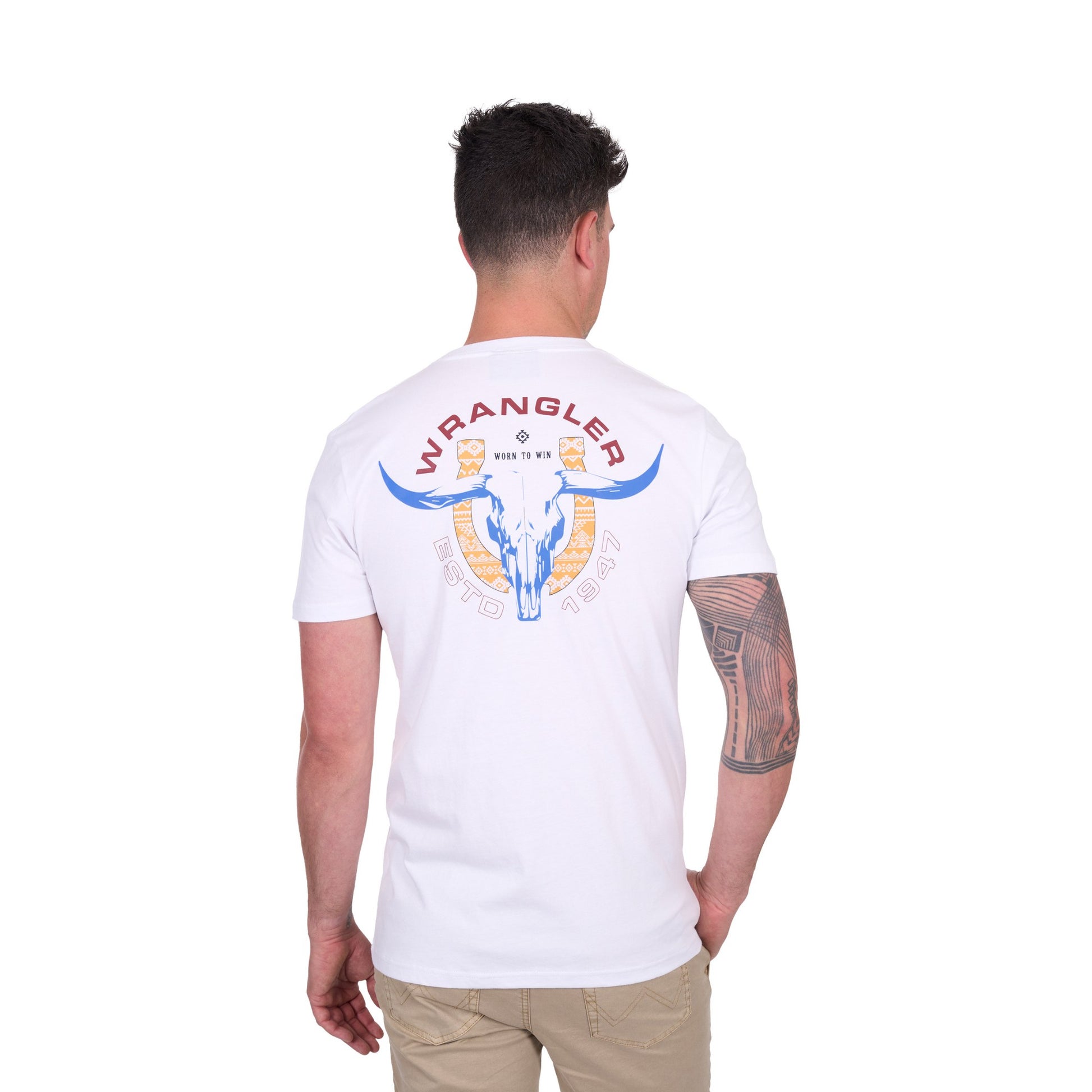 Wrangler Mens Henry Short Sleeve Tee - EQ Saddlery