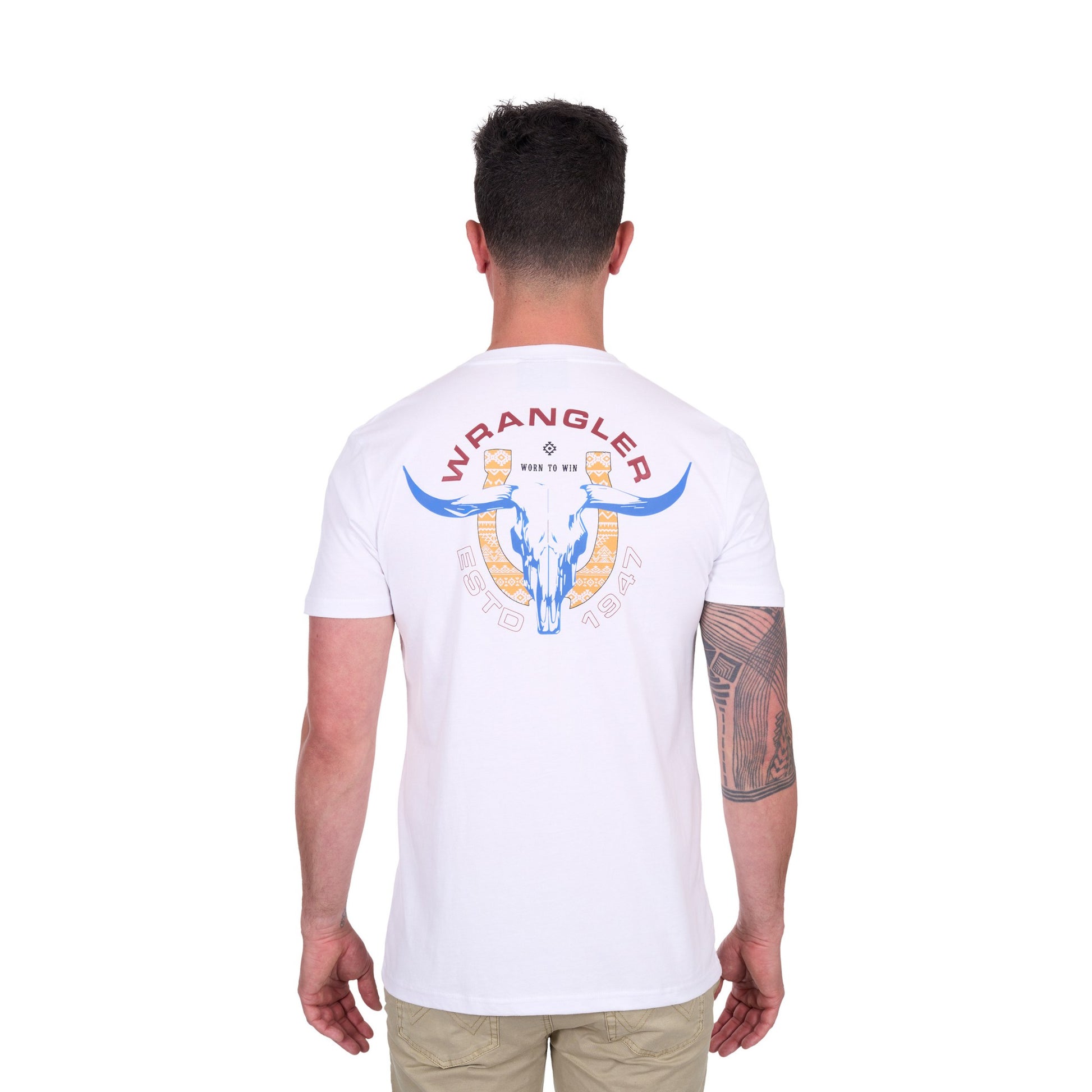 Wrangler Mens Henry Short Sleeve Tee - EQ Saddlery
