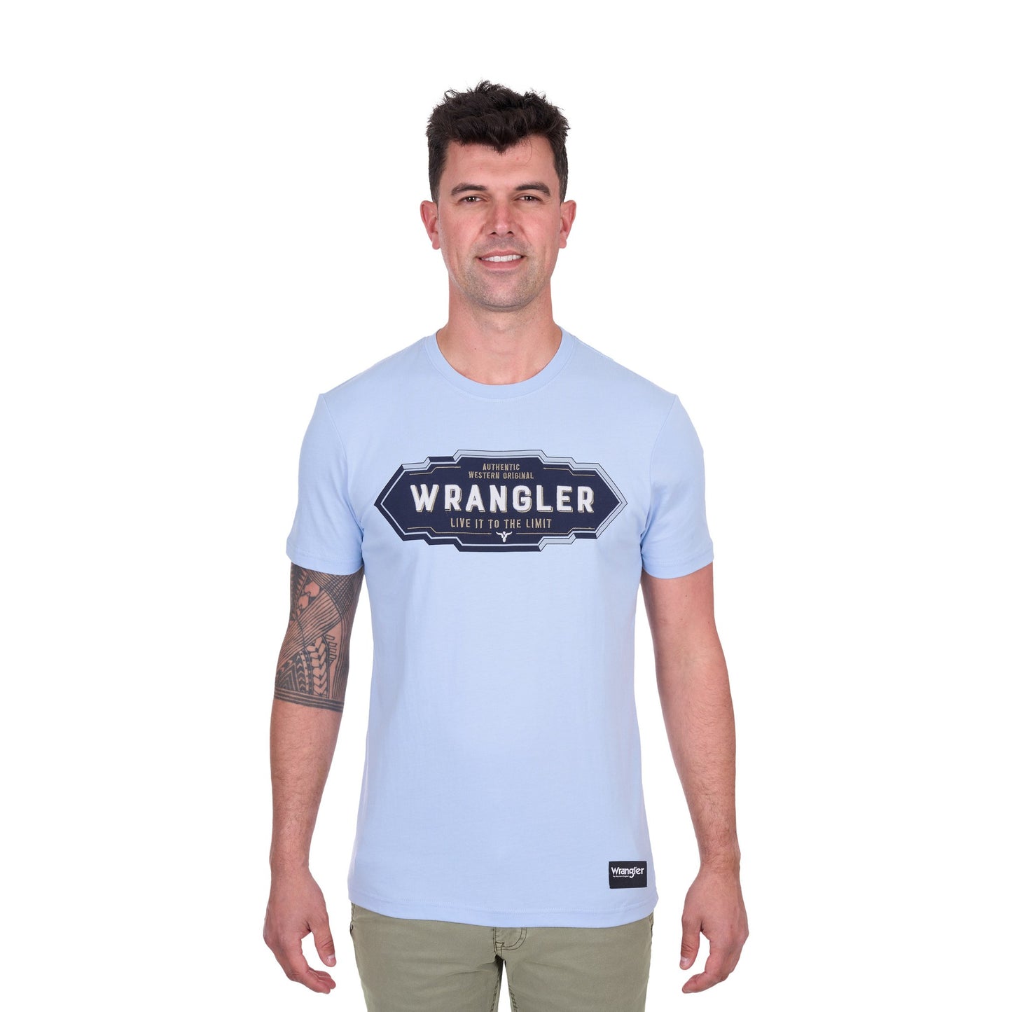 Wrangler Mens Roy Short Sleeve Tee - EQ Saddlery
