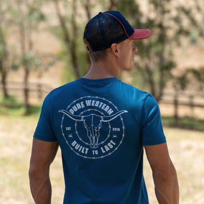 Pure Western Walker Short Sleeve Tee - EQ Saddlery
