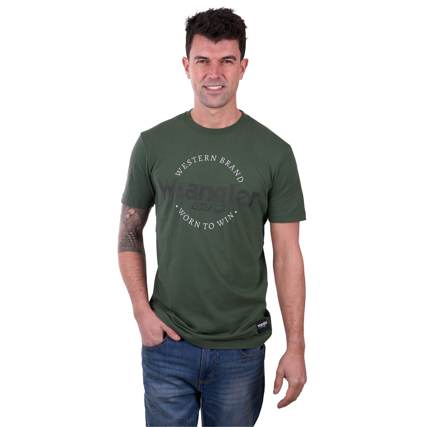 Wrangler Mens Cole Short Sleeve Tee
