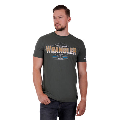 Wrangler Mens George Short Sleeve T-Shirt - EQ Saddlery