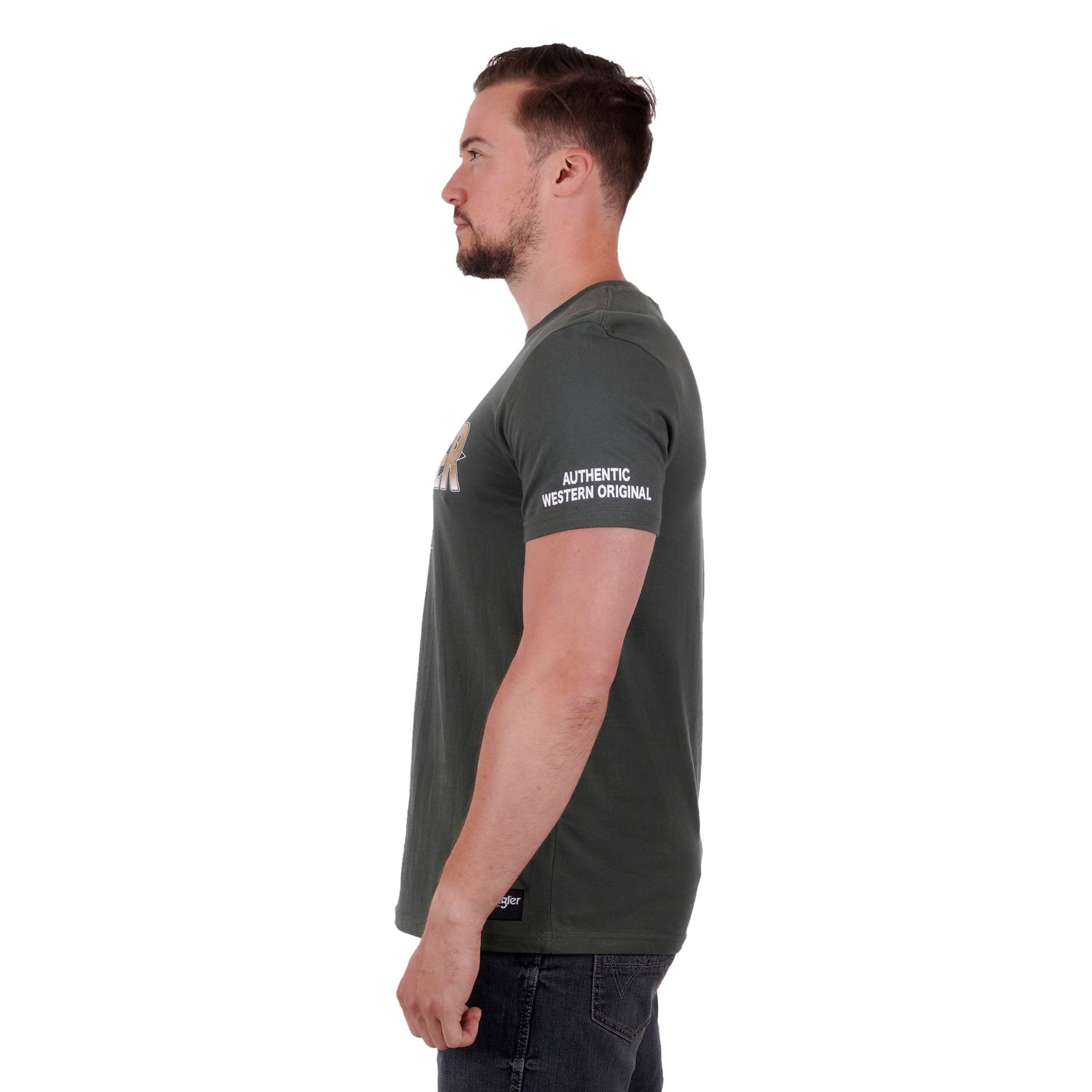 Wrangler Mens George Short Sleeve T-Shirt - EQ Saddlery