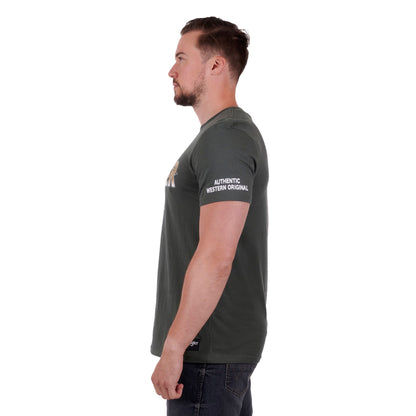 Wrangler Mens George Short Sleeve T-Shirt - EQ Saddlery
