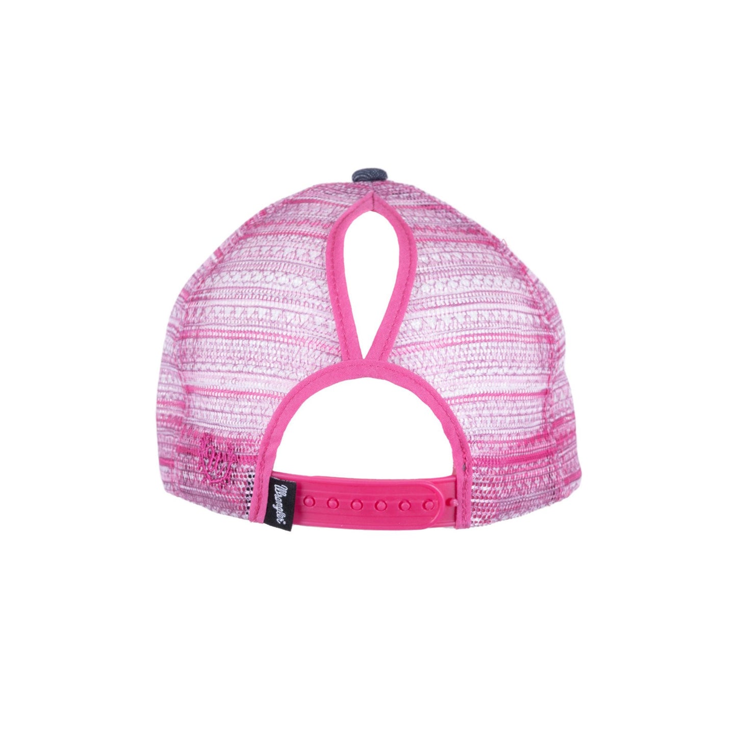 Wrangler Randy High Profile Ponytail Trucker Cap