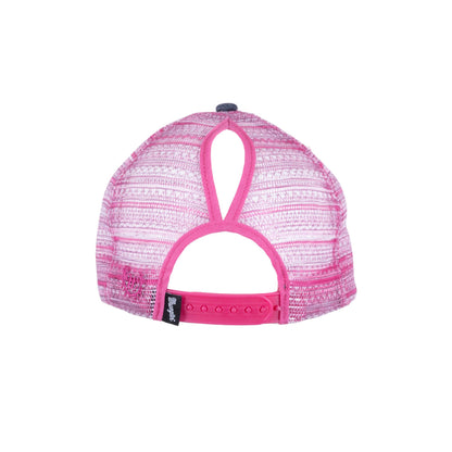 Wrangler Randy High Profile Ponytail Trucker Cap