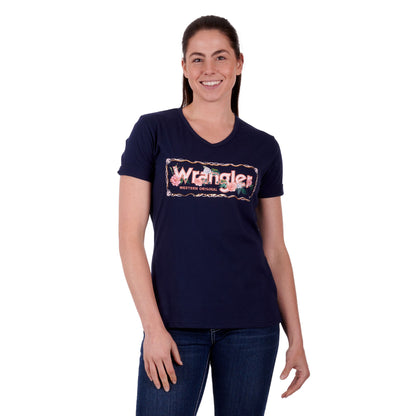 Wrangler Womens Iris Short Sleeve T-Shirt - EQ Saddlery