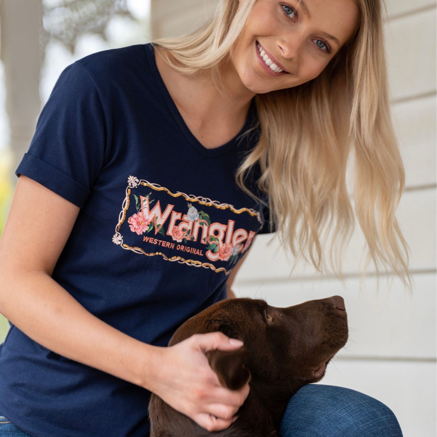 Wrangler Womens Iris Short Sleeve T-Shirt - EQ Saddlery