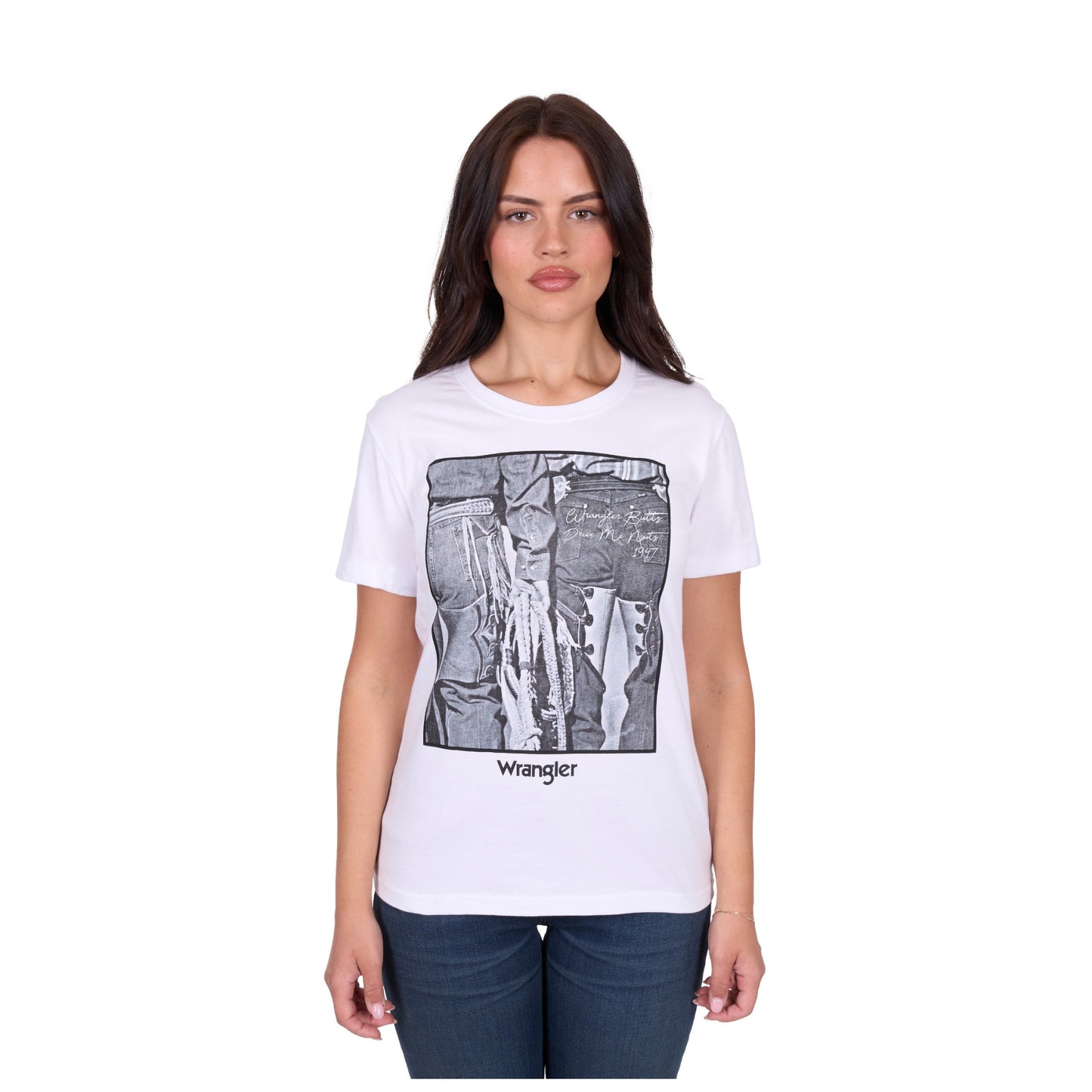 Wrangler Womens Julia Short Sleeve Tee - EQ Saddlery