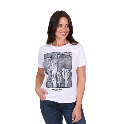 Wrangler Womens Julia Short Sleeve Tee - EQ Saddlery