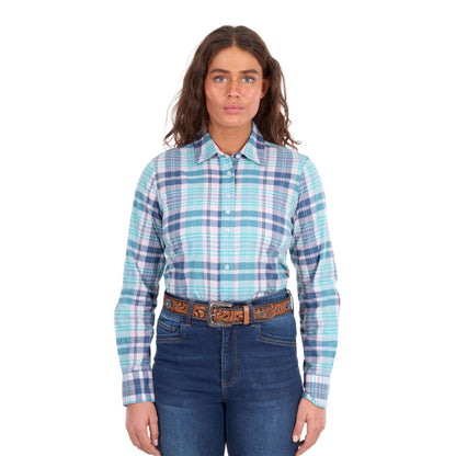 Wrangler Womens Luisa Check Long Sleeve Shirt