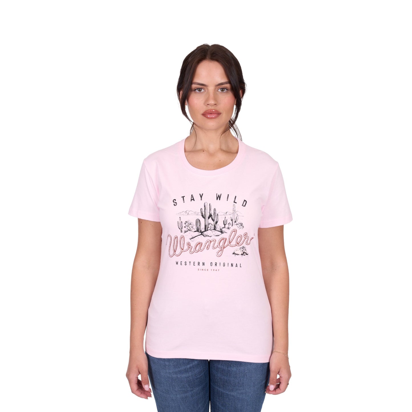 Wrangler Womens Tahlia Shirt Sleeve Tee - EQ Saddlery
