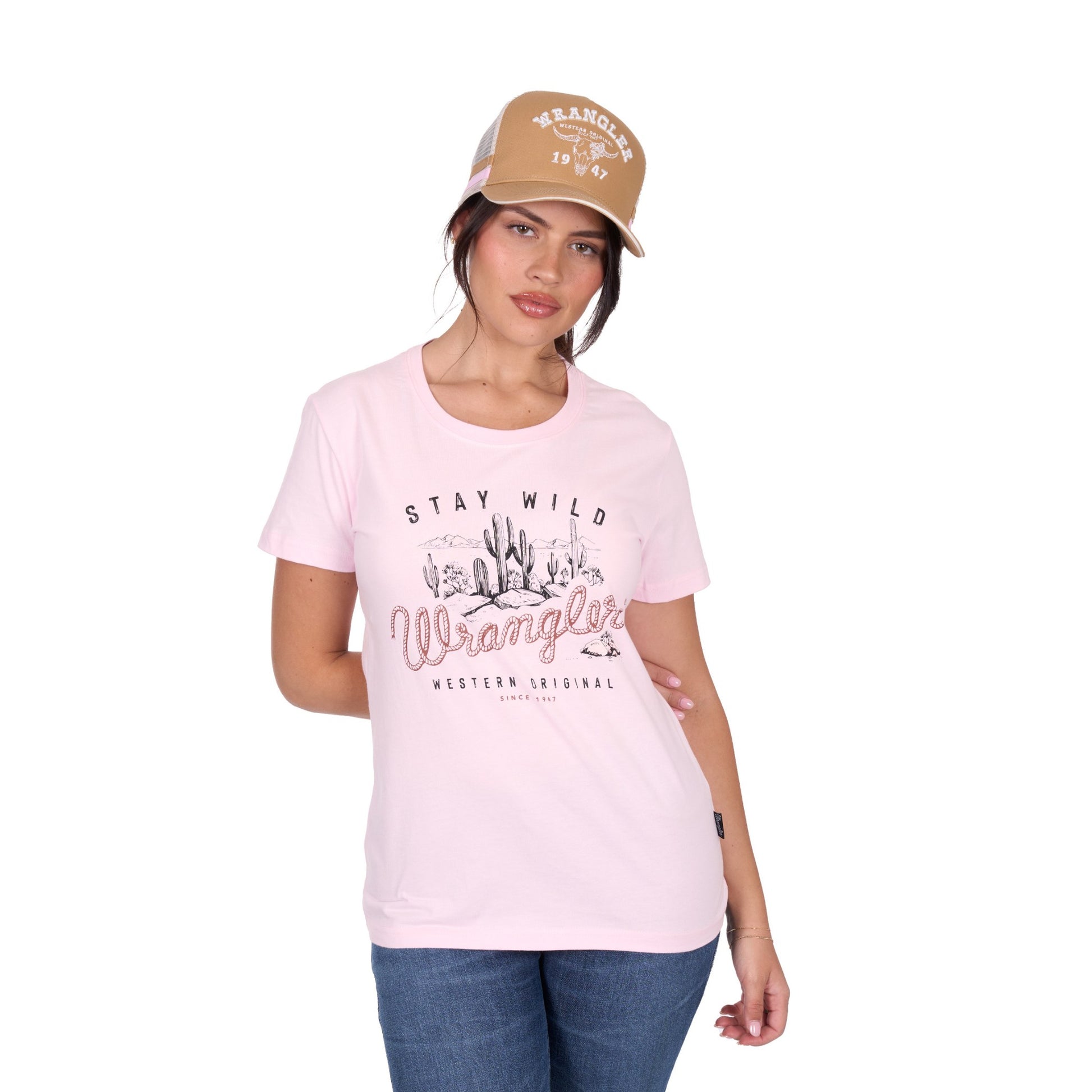 Wrangler Womens Tahlia Shirt Sleeve Tee - EQ Saddlery