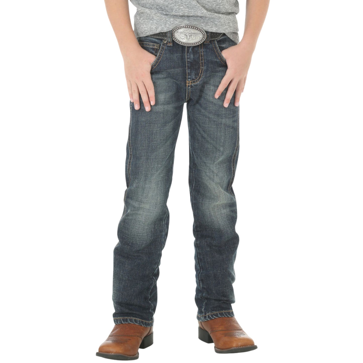 Wrangler Boys Retro Slim Straight Jeans
