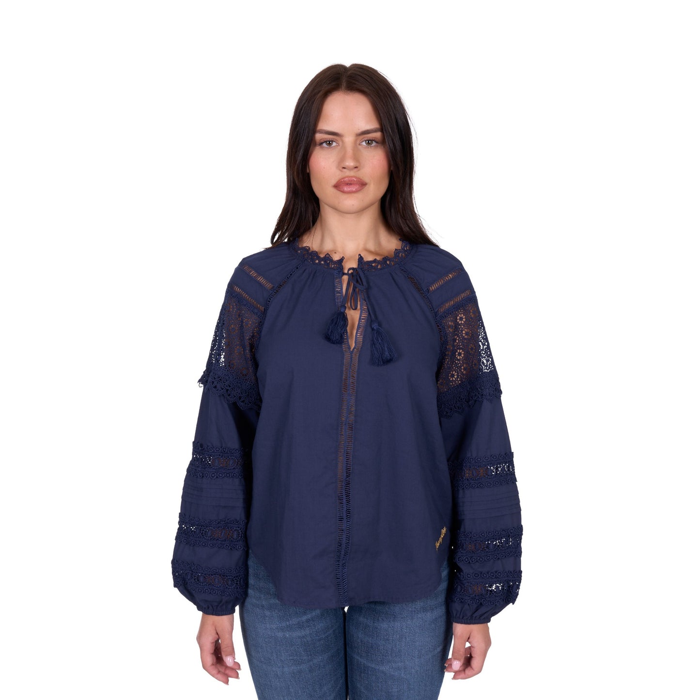 Wrangler Womens Tamara Long Sleeve Blouse - EQ Saddlery