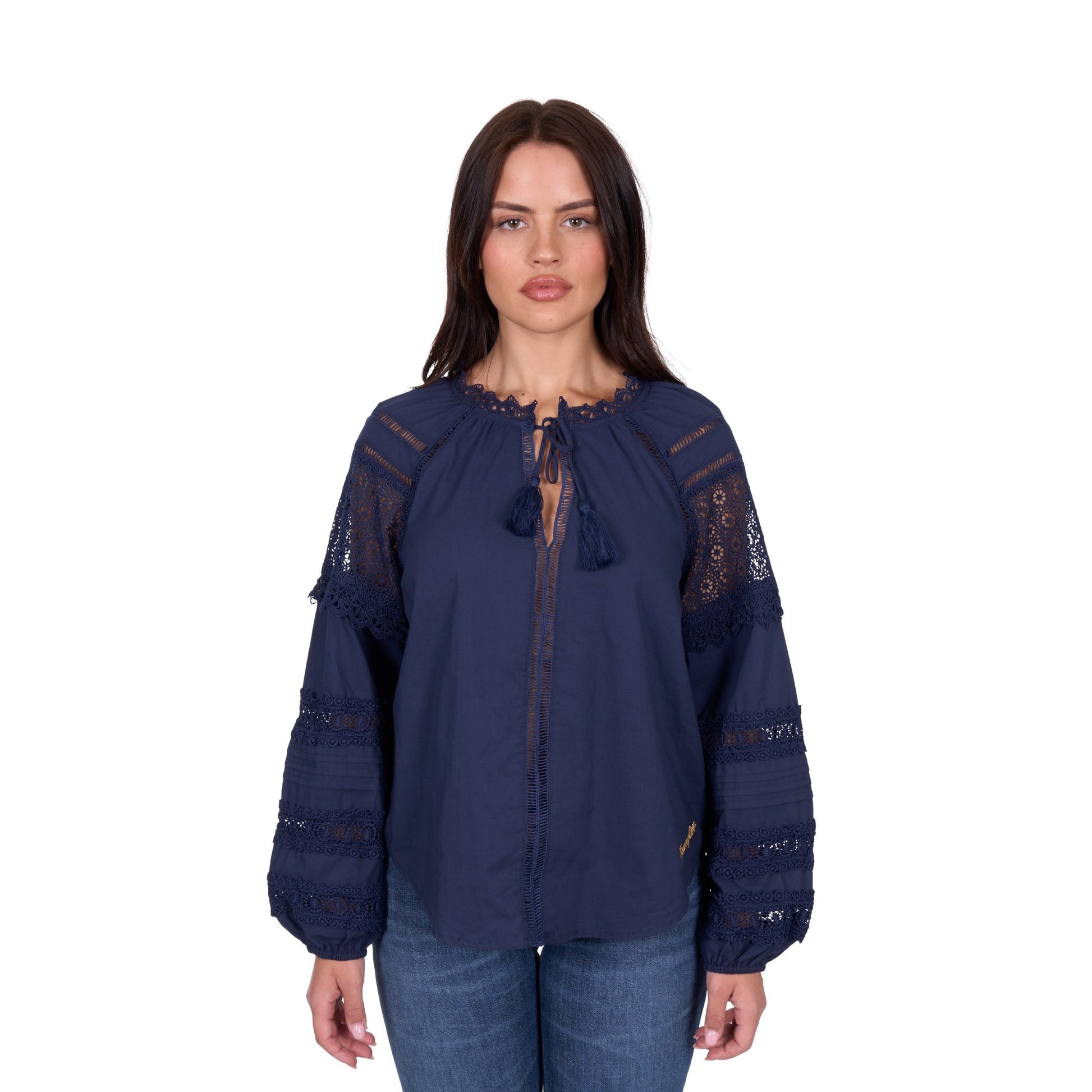 Wrangler Womens Tamara Long Sleeve Blouse - EQ Saddlery