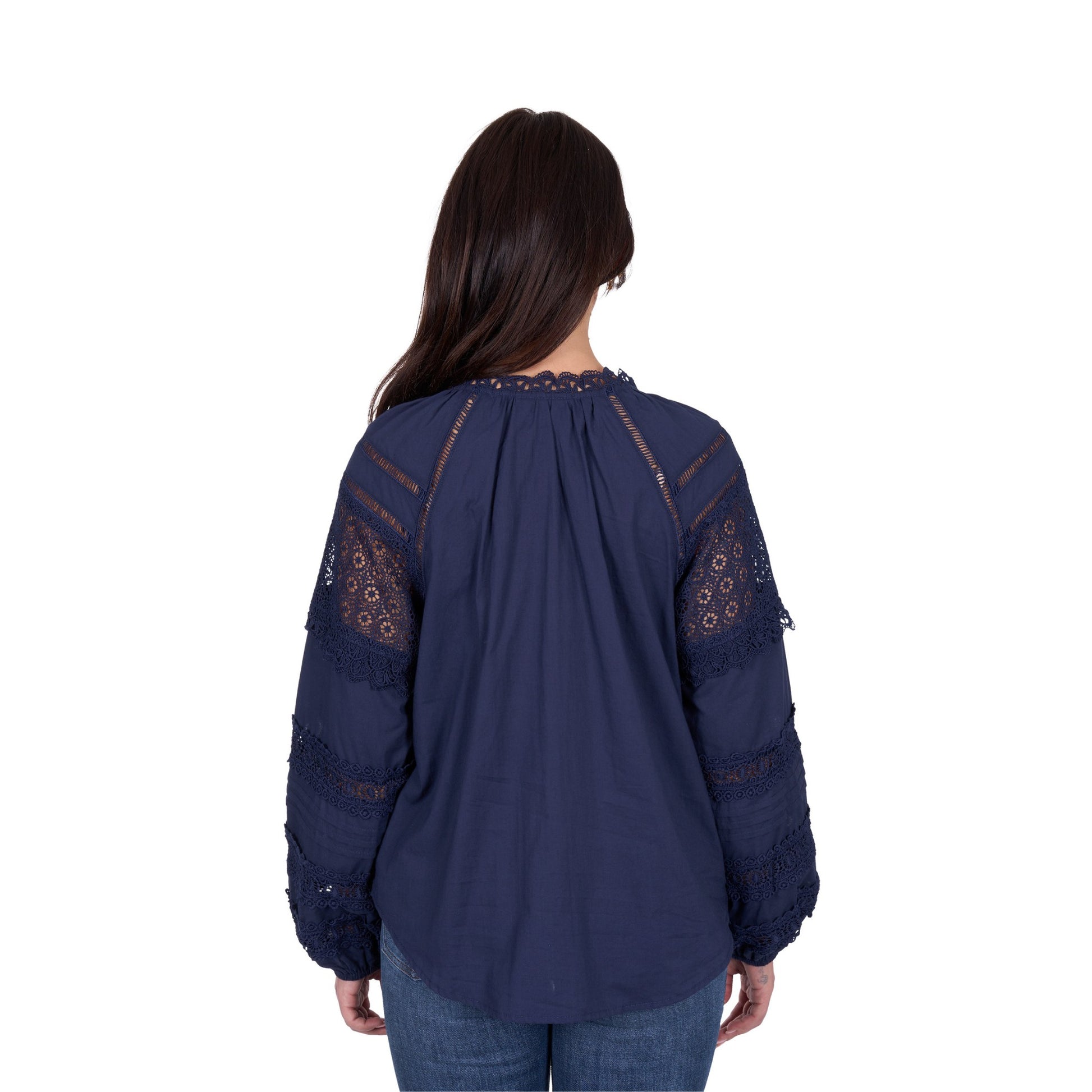 Wrangler Womens Tamara Long Sleeve Blouse - EQ Saddlery