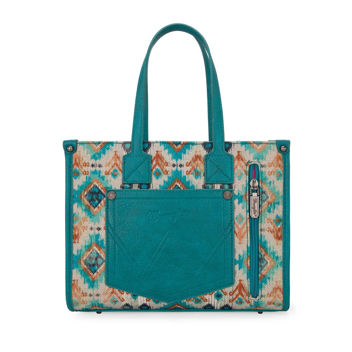Wrangler Aztec Crossbody Tote Bag