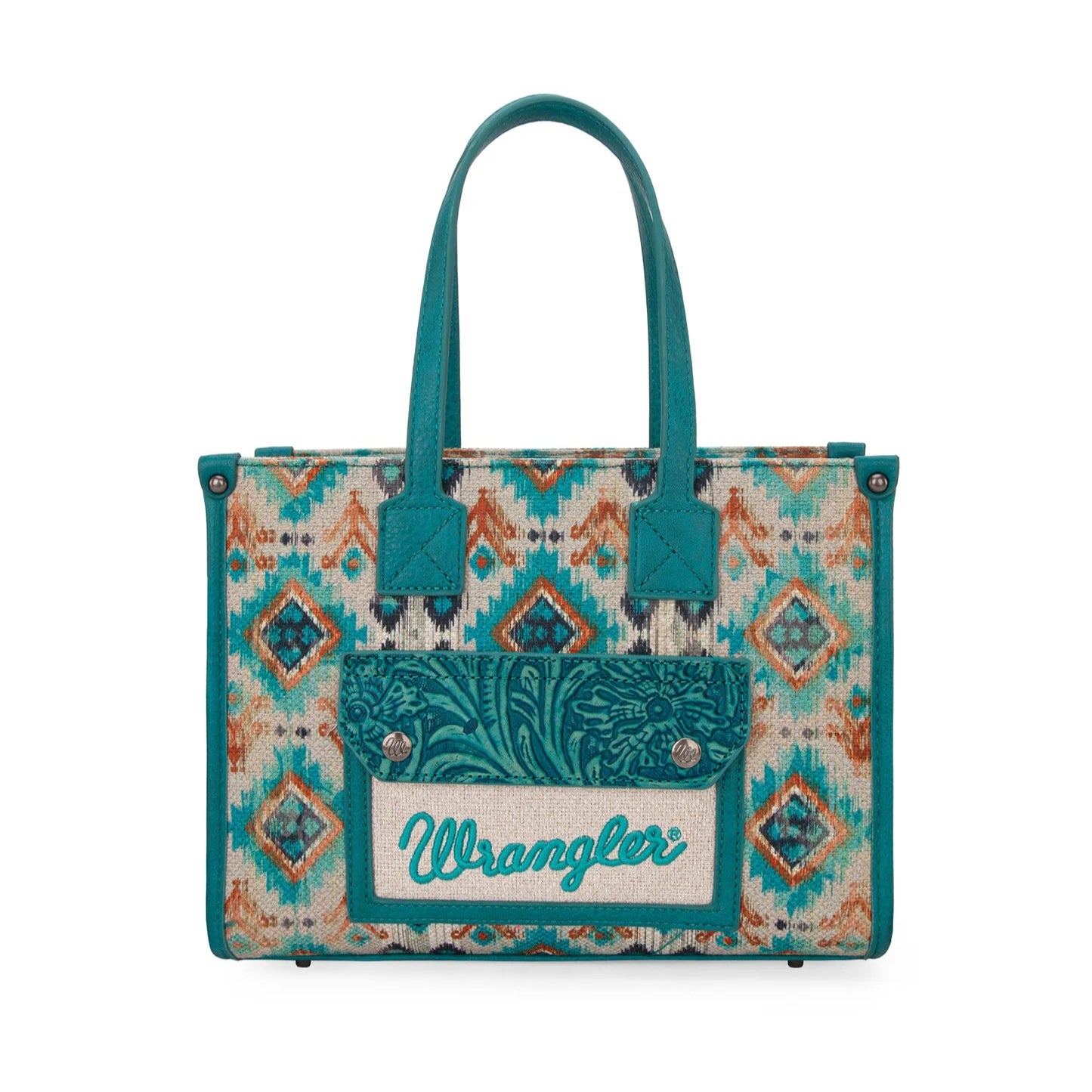 Wrangler Aztec Crossbody Tote Bag